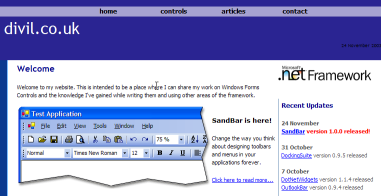 Divil.co.uk Website