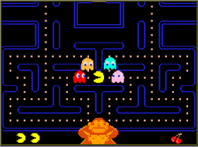 Pacman in trouble