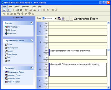 StaffFinder v3 Preview Screen Shot