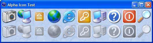 Displaying Icons with Alpha Channels