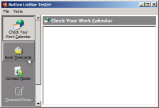 Button ListBar Control without XP Visual Styles