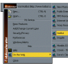 ICQ Style Menu Demonstration
