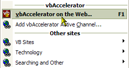 ICQ Style Menu Headers