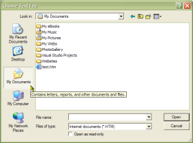Common Dialog/Direct in Action