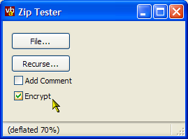 Zip Sample Application