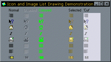 Icon Drawing Demonstration