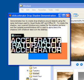 Drop Shadow Demonstration