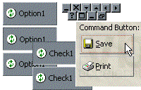 Owner Draw Button 
            Samples