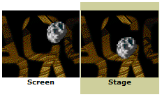 Drawing Sprites Onto Stage