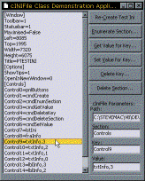 VB INI File Class Demo
