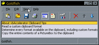 Goldfish Clipboard Cache