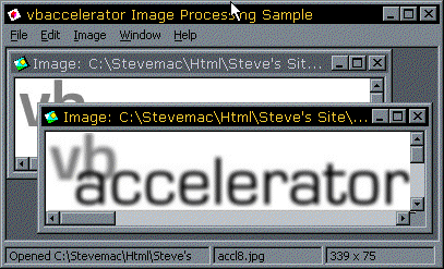 [vbAccelerator Image Processing Demp Application]