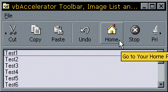 Toolbar in a Pager in a Rebar