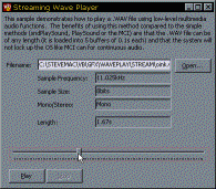 Wave Streaming Demo Application