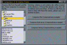 Compress-Z-It Demonstration Project